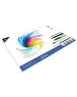 Aquarelpapier Kangaro blok 24x32cm 300 grams 16 vel roomwit