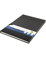 Dummyboek Kangaro A4 blanco 80 vel, zwart linnen kaft