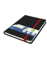 Aquarelboek Kangaro A6 luxe cover 30 vel 200 grams aquarel papier. Leeslint en elastiek.