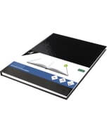 Dummyboek Kangaro A4 zwarte harde cover 80 blad 100 grams blanco papier