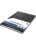 Dummyboek Kangaro A4 zwart hard dessin glans cover 80 blad 140 grams blanco
