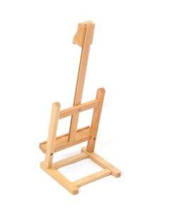 Chevalet de table Kangaro petit bois de hêtre 15,3x16x41cm Pour toile jusqu'à 30cm