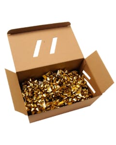 Rosaces métalliques Kangaro 60mm or 25 pièces dans une boîte