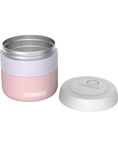 Lunchbox KAMBUKKA Bora 400ml isolée Baby Pink avec ouverture de ventilation