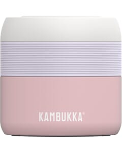 Lunchbox KAMBUKKA Bora 400ml isolée Baby Pink avec ouverture de ventilation