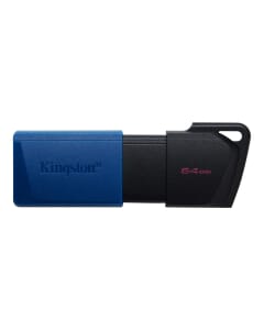 USB stick Kingston Data- Traveler Exodia M 64GB zwart- blauw USB 3.2 gen 1