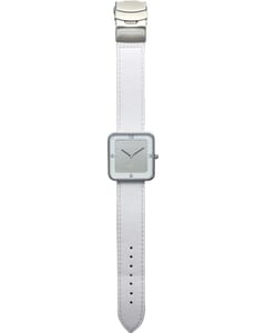 Horloge NeXtime Square Wrist wit/zilver