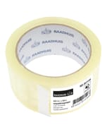Verpakkingstape Raadhuis PP 48mmx66m transparant low noise