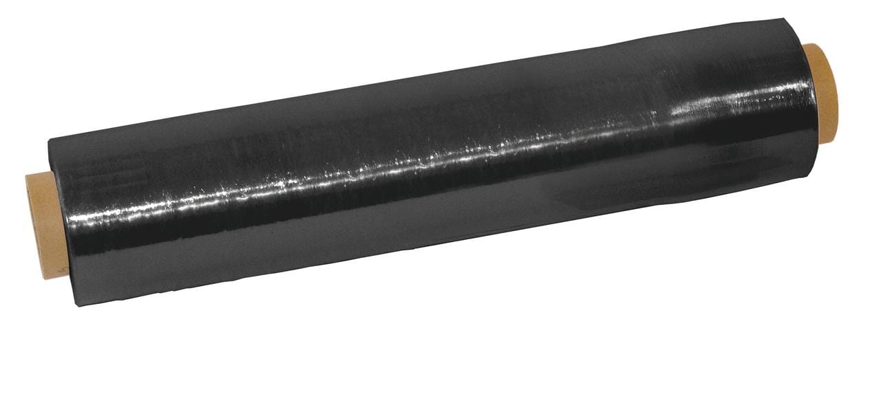 Handwikkelfolie Raadhuis 20 micron 500mmx300m zwart