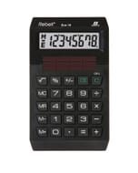 Calculator Rebell ECO 10 BX zwart hand 8 digit Blauwe Engel certificaat