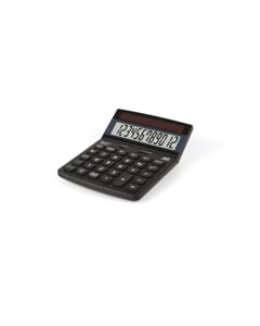 Calculator Rebell ECO 450 BX zwart desk 12 digit Blauwe Engel certificaat