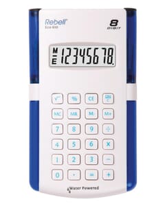 Calculator Rebell ECO 610 WB wit