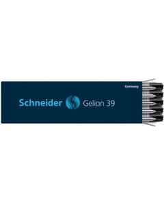 Recharge Schneider Gelion 39 / Gelion+ largeur d'écriture 0,4mm noir
