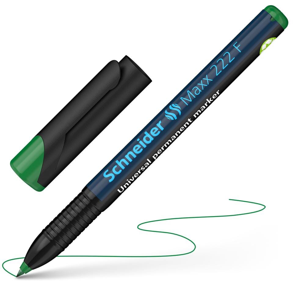 Universele marker Schneider Maxx 222 F permanent groen
