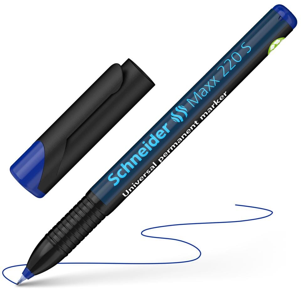 Universele marker Schneider Maxx 220 S permanent blauw