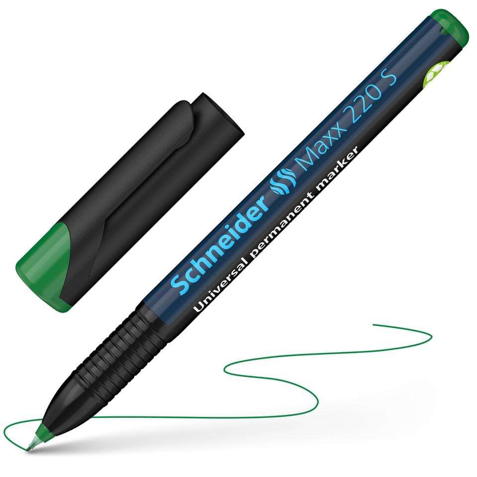 Universele marker Schneider Maxx 220 S permanent groen