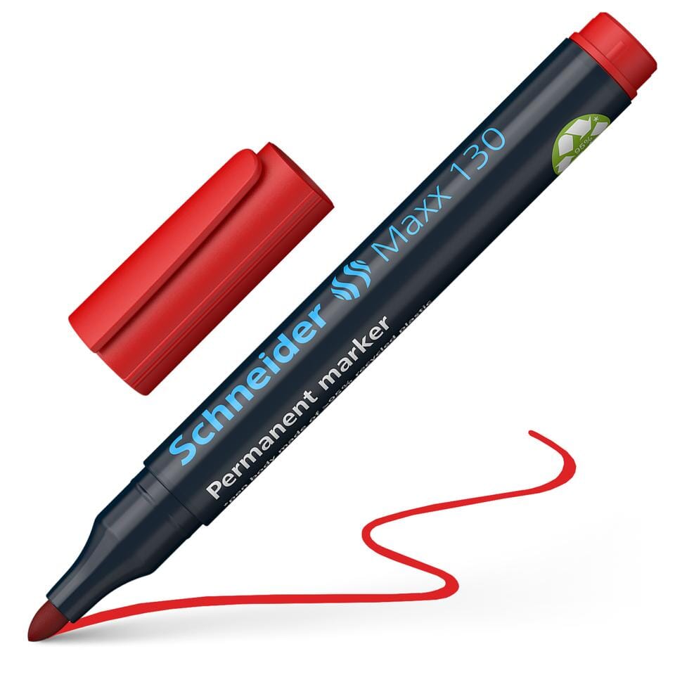 Marker Schneider Maxx 130 permanent ronde punt rood