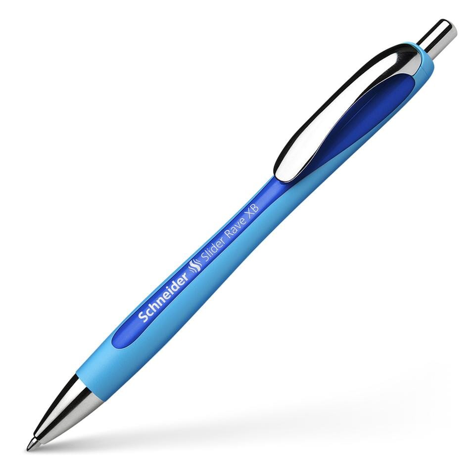 Balpen Schneider Slider Rave XB 1,4mm blauw-donkerblauw