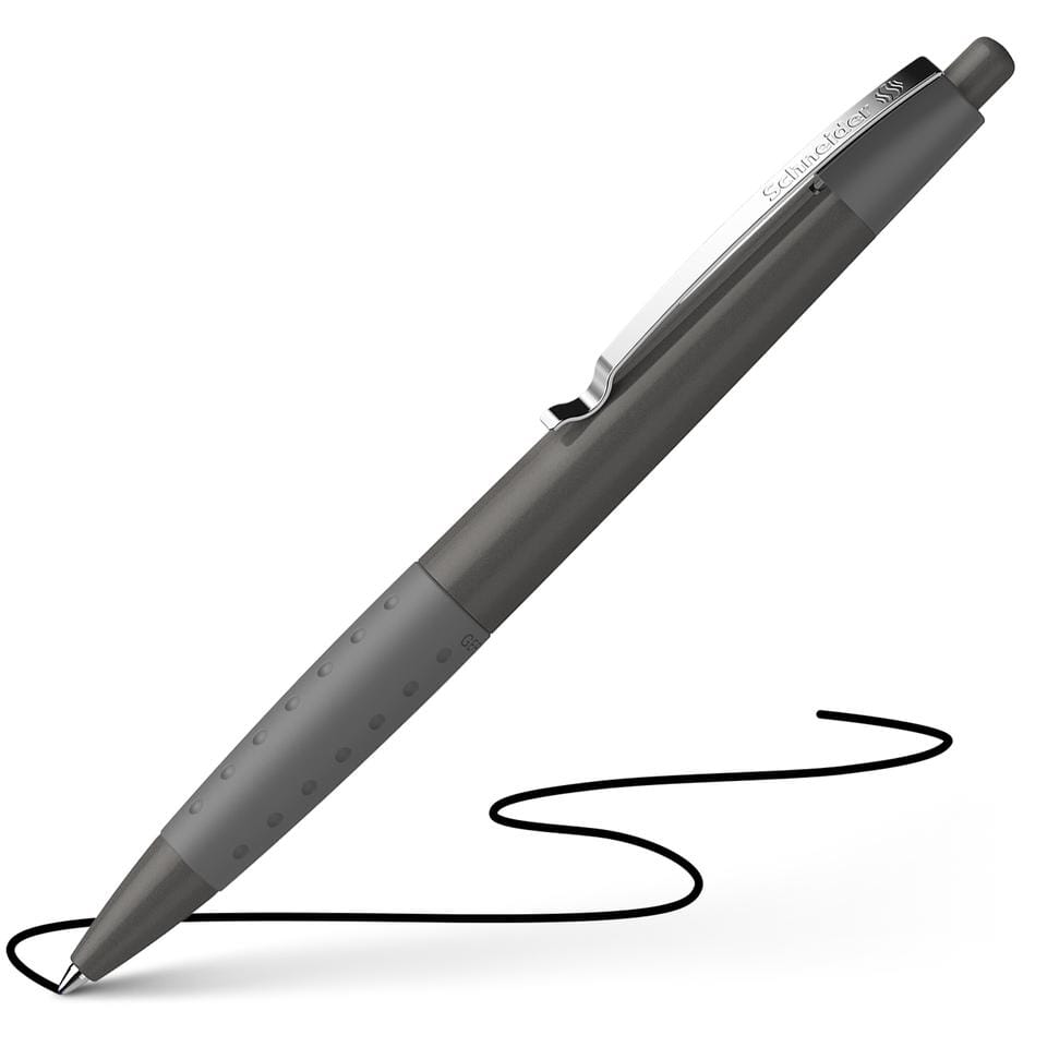 Balpen Schneider Loox softgrip zwart