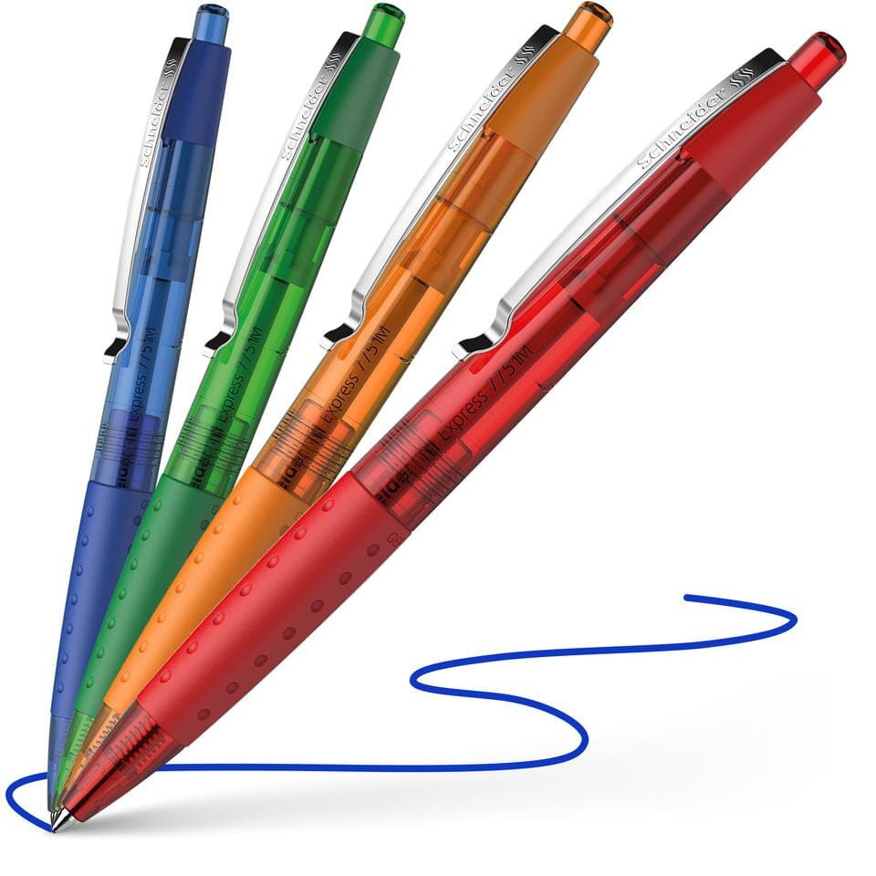 Balpen Schneider Loox softgrip assorti kleuren