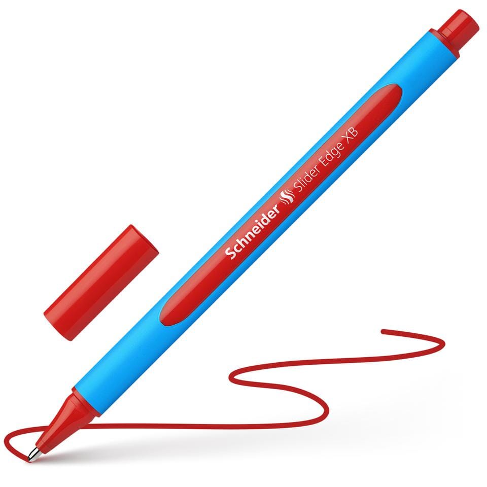 Balpen Schneider Slider Edge XB 1,4mm rood