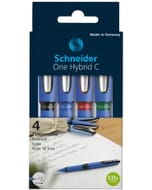 rollerball Schneider One Hybrid C 0,3mm etui 4 stuks