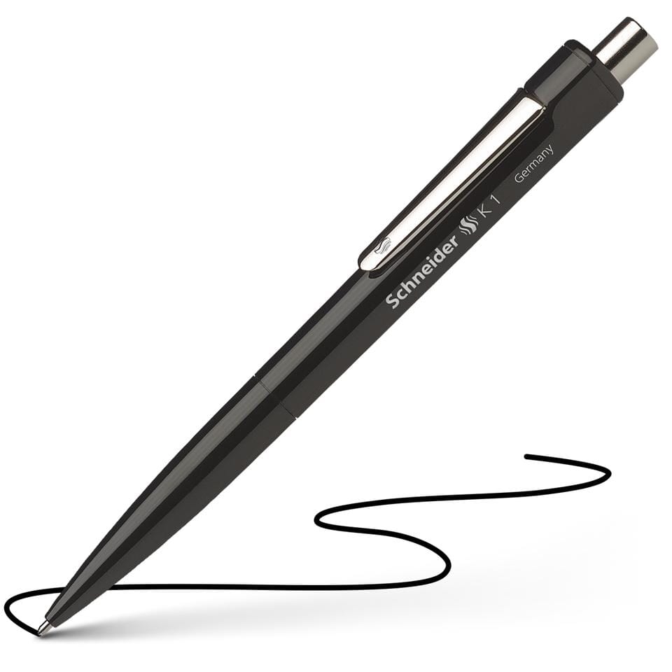 Balpen Schneider K1 zwart
