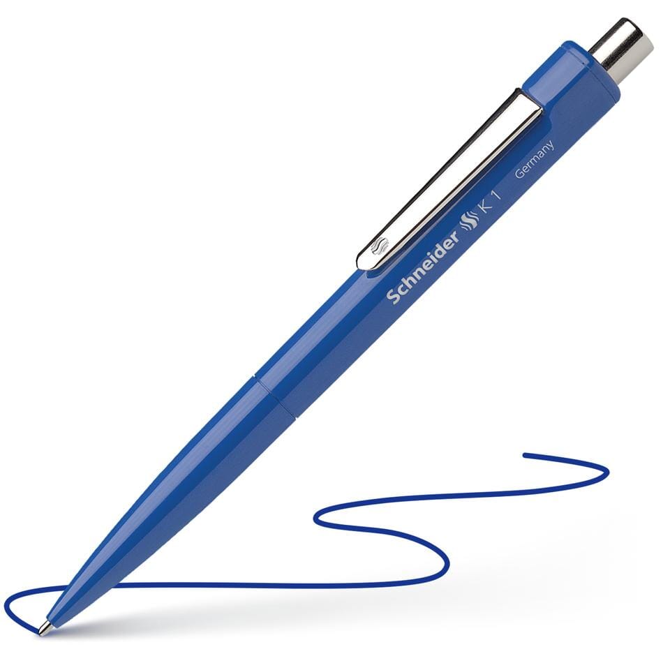 Balpen Schneider K1 blauw