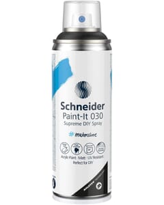 Supreme DIY spray Schneider Paint-it 030 noir 200ml