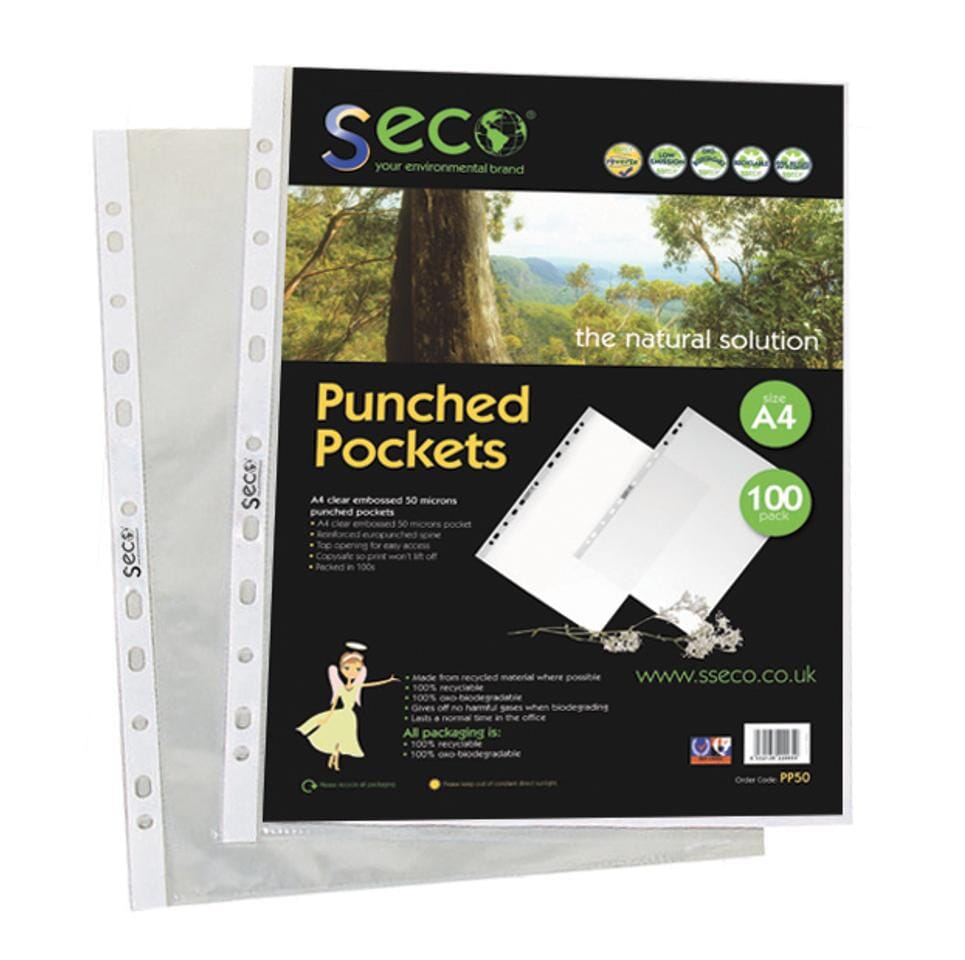 Showtas Seco A4 50 st. Biologisch afbreekbaar 50 micron