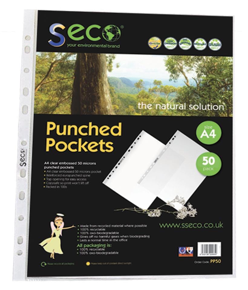 Showtas Seco A4 100st. Biologisch afbreekbaar 50 micron