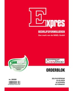 Orderblok Sigel Expres A5 zelfkopierend 2x50 blad