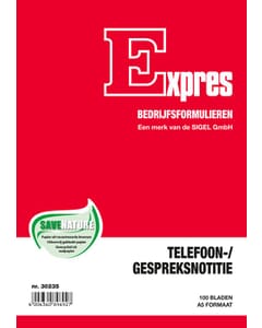 Telefoongespreksnotitieblok Sigel Expres A5 100 blad