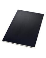 Schrijfblok Conceptum A4 zwart 5mm ruit softcover. 120 pagina's 80 grams chamoiskleurig papier. Met quickpocket. 4-voudige perforatie, kopregel voor datum. PEFC-gecertificeerd
