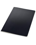 Notitieboekje Conceptum A4 zwart 5mm ruit softcover. 64 pagina's 80 grams chamoiskleurig papier. Met quickpocket. 4-voudige perforatie, kopregel voor datum. PEFC-gecertificeerd