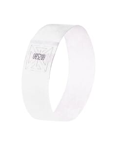Bracelets d'identification Sigel super soft 255x25mm blanc 120 pcs