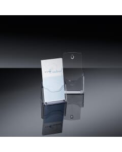 Porte-folder Sigel modèle de table DIN long transparent acryl 1 compartiment
