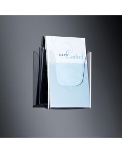 folderhouder Sigel wandmodel A4 transparant acryl 1 vak