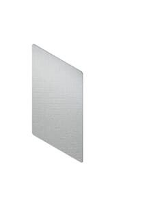 Akoestiekbord XL Mocon, lichtgrijs. Met hoogwaardige textielbekleding, aan beide zijden bruikbaar. 890x1390x15,6
