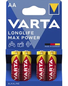 Batterie Varta Longlife Max Power AA blister de 4 pieces