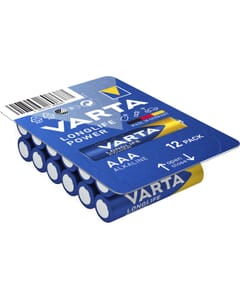 Batterie Varta Longlife Power AAA boite de 12 pieces