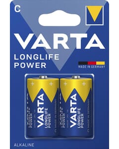 Batterie Varta Longlife Power C blister de 2 pieces